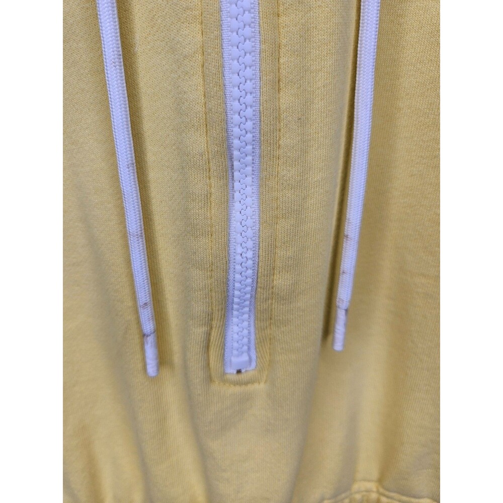 HUNTER Target Womens Romper 1X One Piece Yellow Hooded Half Zip Pockets - Picture 2 of 9